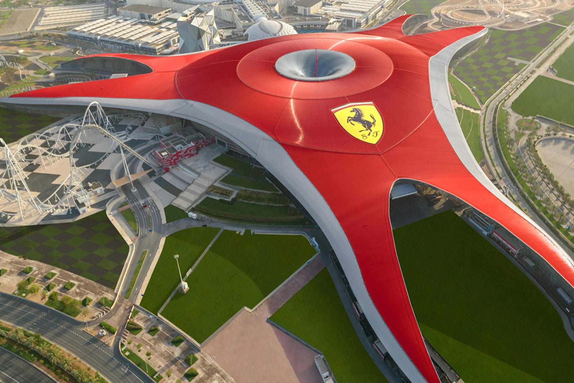 פארק פרארי אבו דאבי – Ferrari world