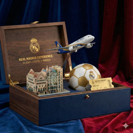 מלון רויאל + טיסה + משחק של ריאל מדריד